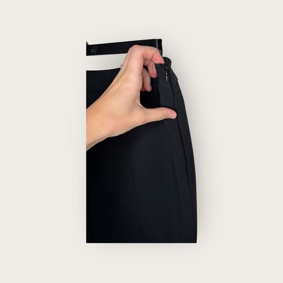 Jason Wu High-Rise Slim-Leg Ankle Pants Black Size Small - Picture 5 of 7